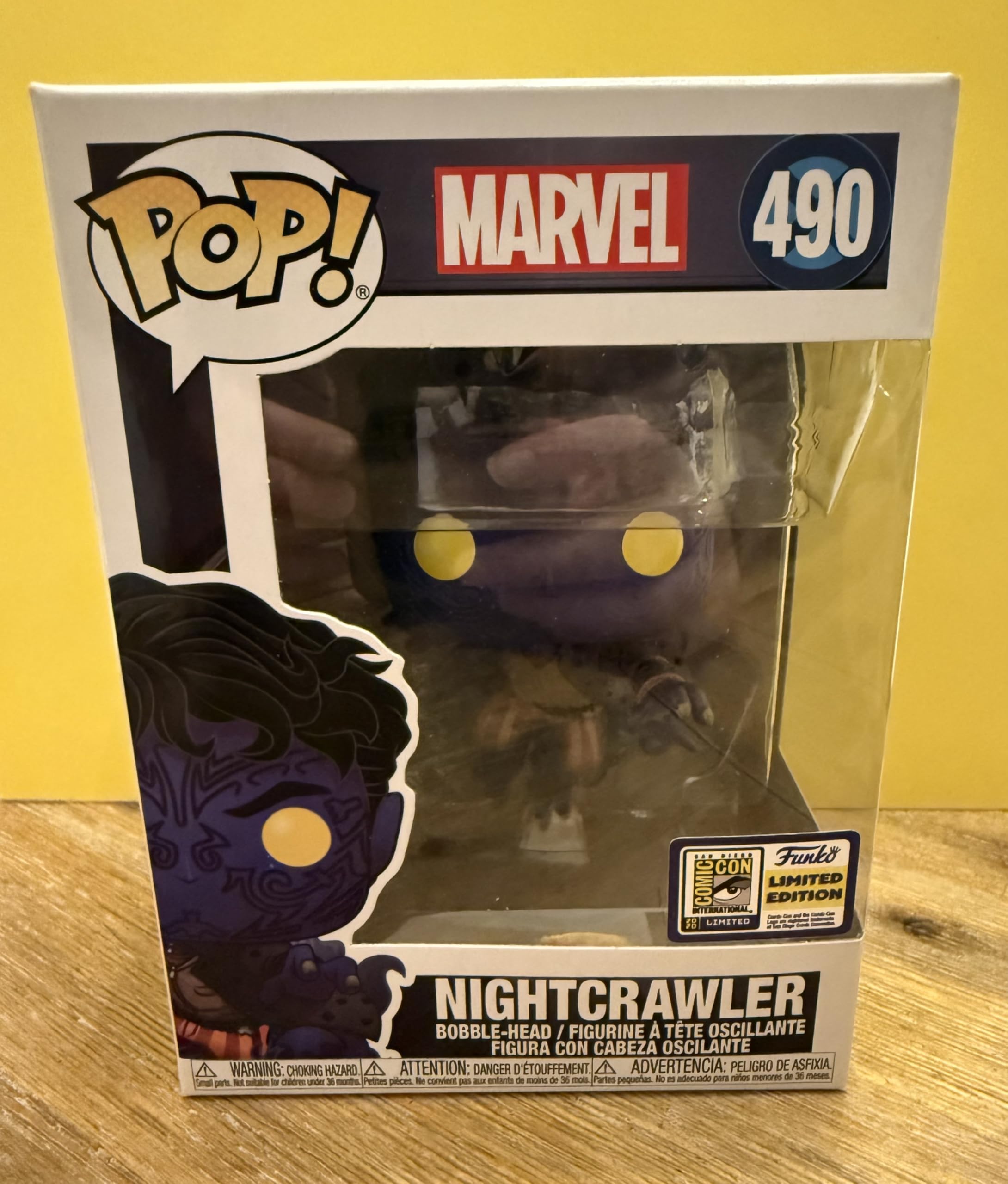 POP! Funko Marvel #490 Nightcrawler Teleporting (2020 Summer Convention Exclusive)