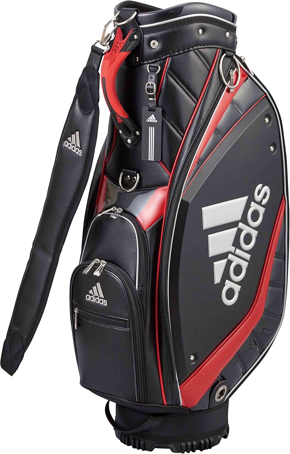 Amazon.co.jp： [アディダスゴルフ] キャディバッグ シルバーロゴキャディバッグ AWU25 シューズ＆バッグ