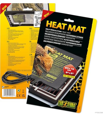 Amazon.com : Exo Terra Heat Mat - Reptile Terrarium Substrate
