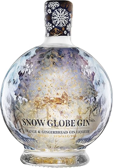 Gravity Drinks Snow Globe Gin, Orange & Gingerbread Gin Liqueur, 70cl