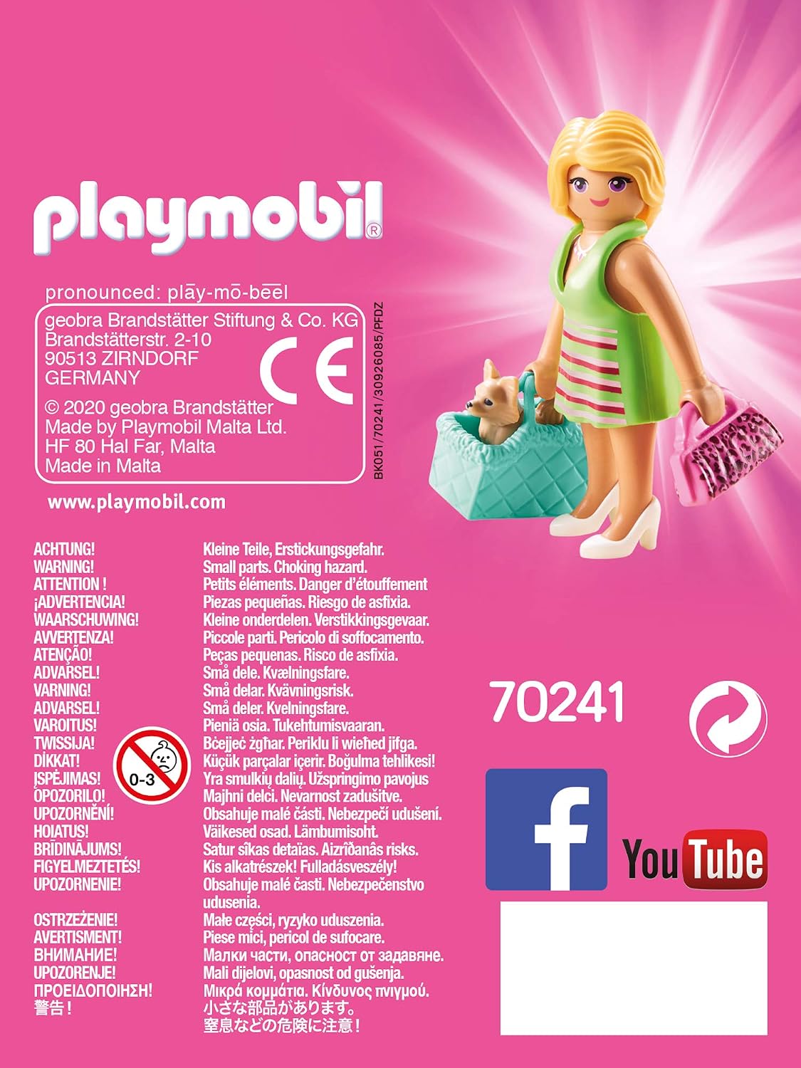 Playmobil 70241 Playmo-Friends Woman with Puppy, Fun Imaginative Role-Play, PlaySets Suitable for Children Ages 4+ - Image 4