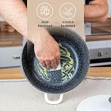 Nuovva Casserole Dishes with Lid 4L 24cm Cream Induction Oven Proof view 8