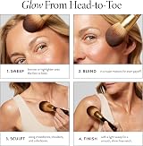 LAURA GELLER Classic Bronzer Brush Large Face Powder Brush view 2