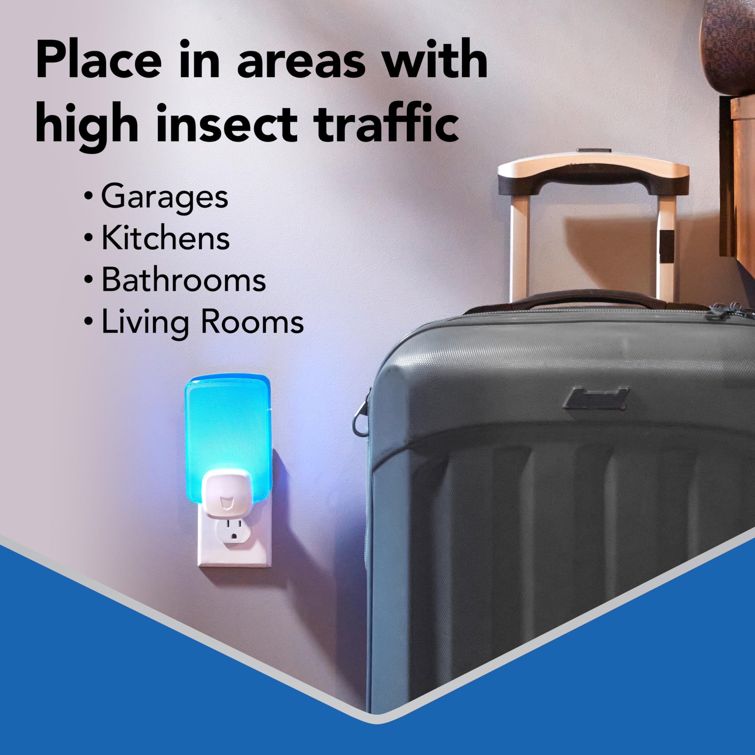 Mua Raid Essentials Flying Insect Light Trap Starter Kit, 1 Plug-In ...