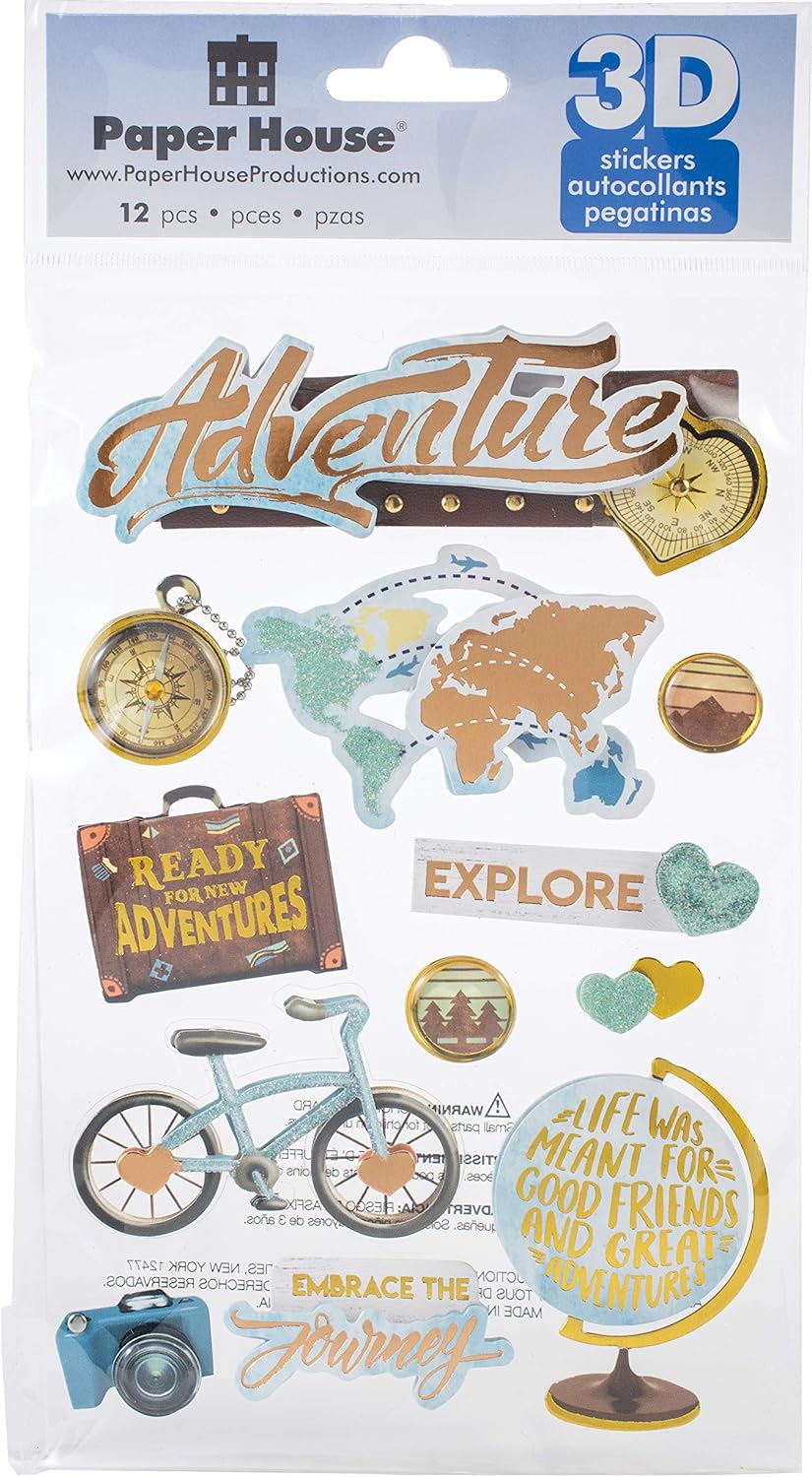 3D Stickers Adventure, Adventure at Heart