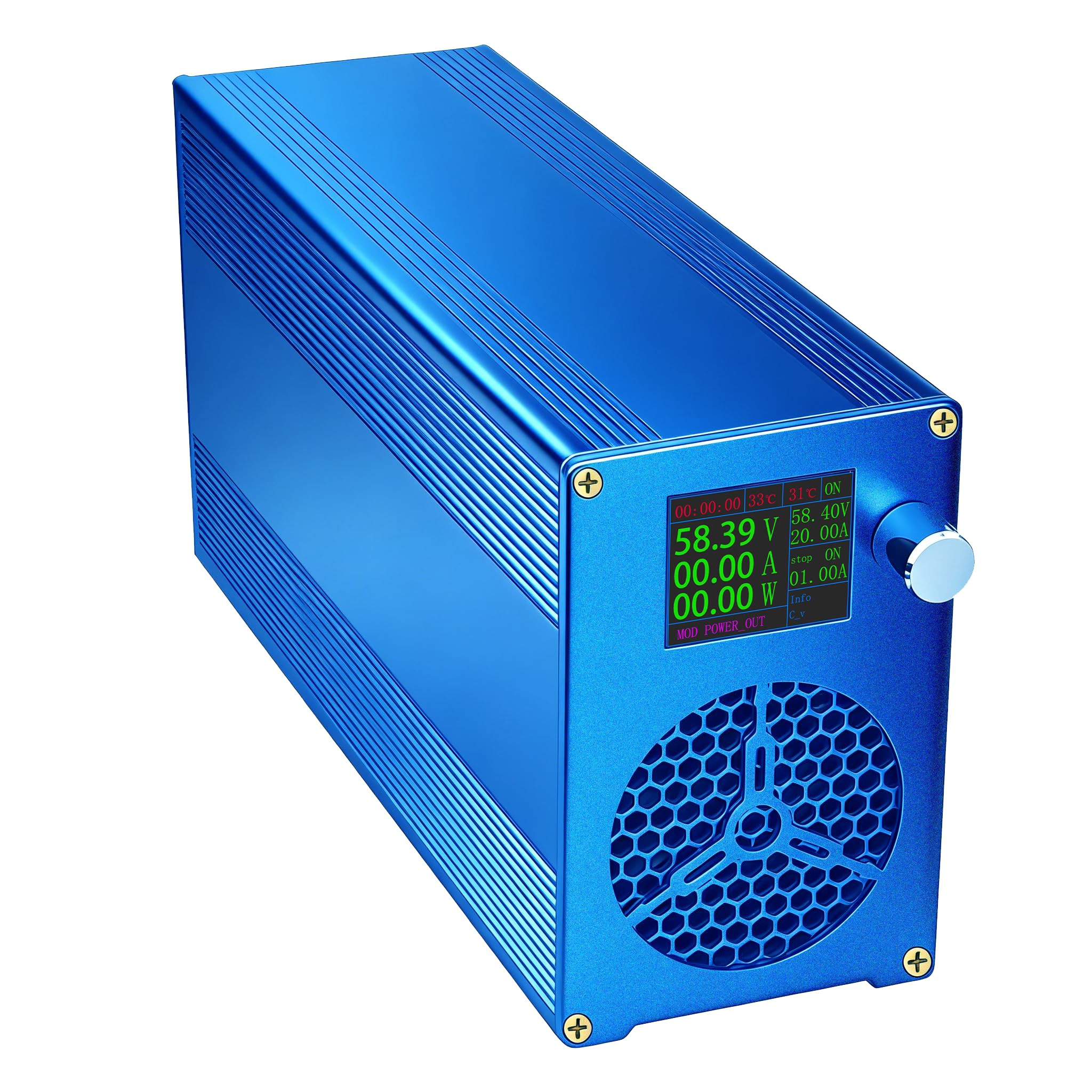 Photo 1 of DC 0-100V 0-25A Adjustable Power Supply Charger for 12V 24V 36V 48V 72V Lead-Acid Lithium Iron Phosphate LIFEPO4 LFP Batteries