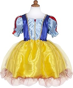 Great Pretenders 39405, Snow White Tea Party Dress, Yellow, US Size 5-6