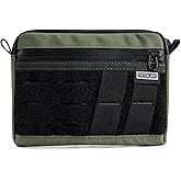 TACTICAL GEEK EDC Pouch Organizer, Nylon Multi-Functional Utility EDC Bag, Multi-Purpose Molle EDC Gadget Organizer, Multitools Pocket Organizer for Daily Carry