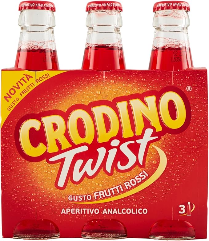 Crodino Twist Frutti Rossi Ml 175x3 Amazon It Alimentari E Cura Della Casa