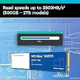 Western Digital WD Blue SN570 1TB M.2 2280 NVMe PCIe Gen3 view 3