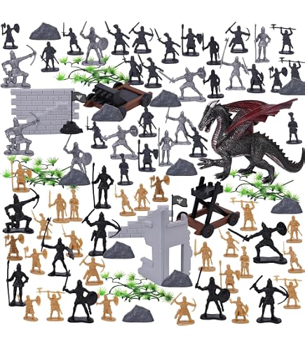 Amazon.com: Skeleton Warrior 20 Piece 2 inch Plastic Figure Set