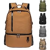 TUGUAN Insulated Cooler Backpack 38 Cans Double Deck Leakproof Lightweight Soft Lunch Backpack Small Cooler Bag Beach Picnic