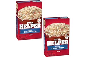 VENDING 2 U Tuna Helper, Creamy Pasta, 5.5 oz box, Pack of 2, Bundled With V2U Utensil Set