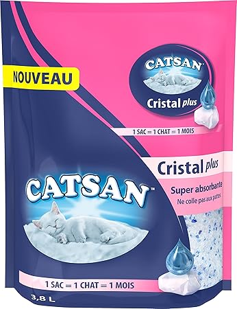 catsan crystal litter
