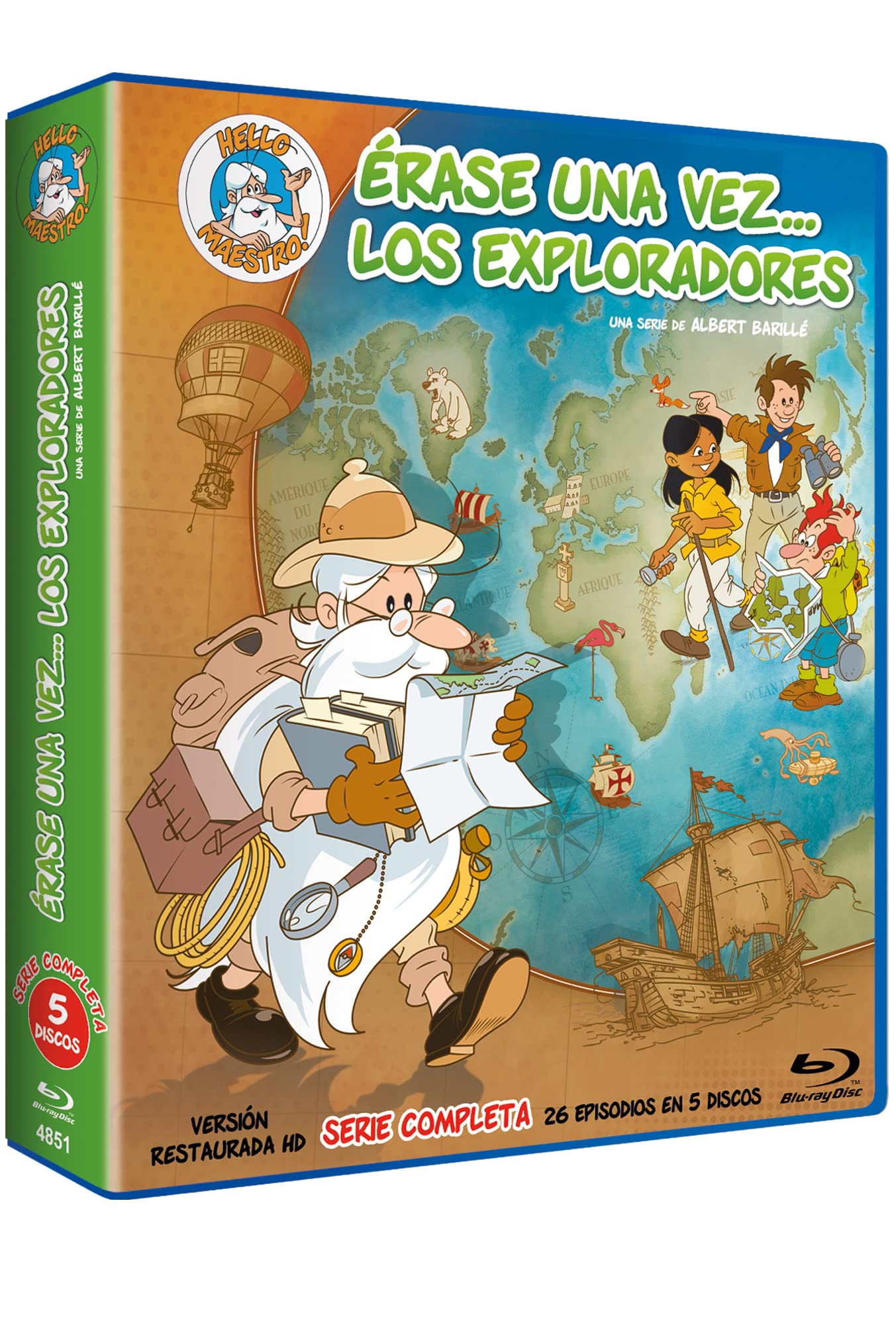 Erase UNA vez …Los exploradores - bd
