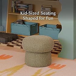 Babyletto Kids Mini Mushroom Pouf - Ottoman Foot