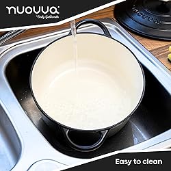Cast Iron Dutch Oven with Lid – Non-Stick