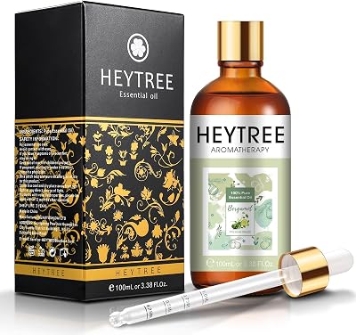 HEYTREE Bergamot Essential Oil - Aromatherapy Diffuser Bath Skin Care