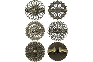 FIADA 5 Pcs Sweater Clips Set Cardigan Clips Dress Cinch Retro Collar Brooch for Women Dress Shirt Shawl Coat
