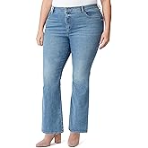 Gloria Vanderbilt Womens Amanda High Rise Boot Cut Jean Plus