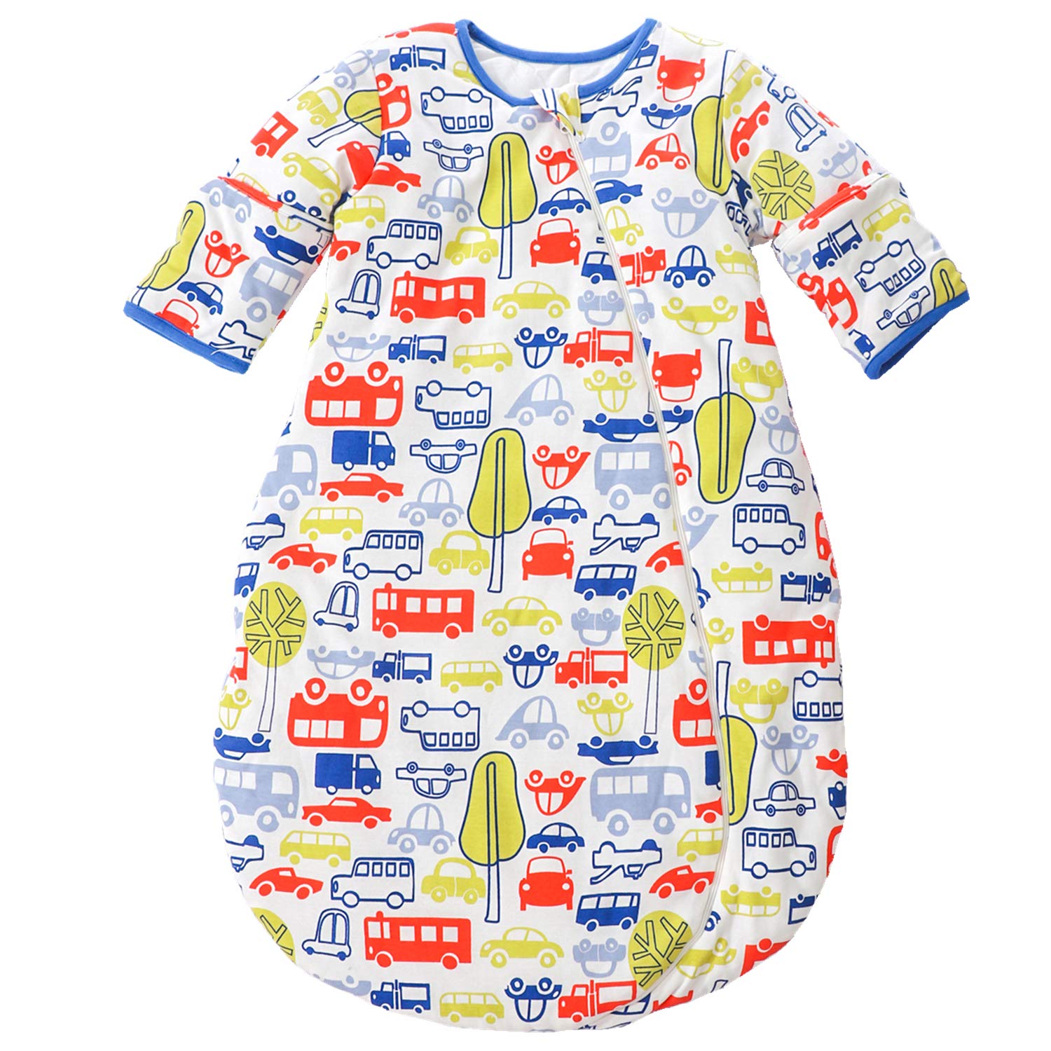 Baby Sleeping Bag Long Sleeves Winter 2.53.5Tog 100 Organic Cotton