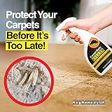 RugRemedyUK Carpet Moth Killer Spray 500ml Fast Acting Non-Staining view 4