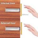 ZWFSDM Push to Open Door Catches Latches Soft Close Magnetic Cabinet Drawer view 3