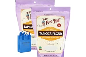 NOSH PACK Tapioca Flour Tapioca Starch Flour | Gluten Free Tapioca Flour | 16 Ounce Finely Ground Tapioca Starch Flour for Baking | with Nosh Pack Bag
