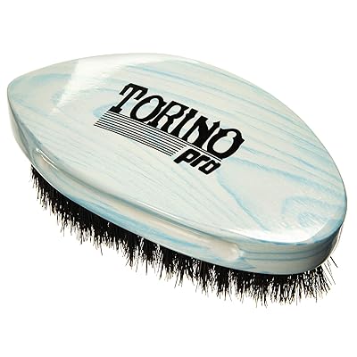 Torino Pro Wave Brushes by Brush king #68- Pointy Soft Curved Palm 360 waves Brush