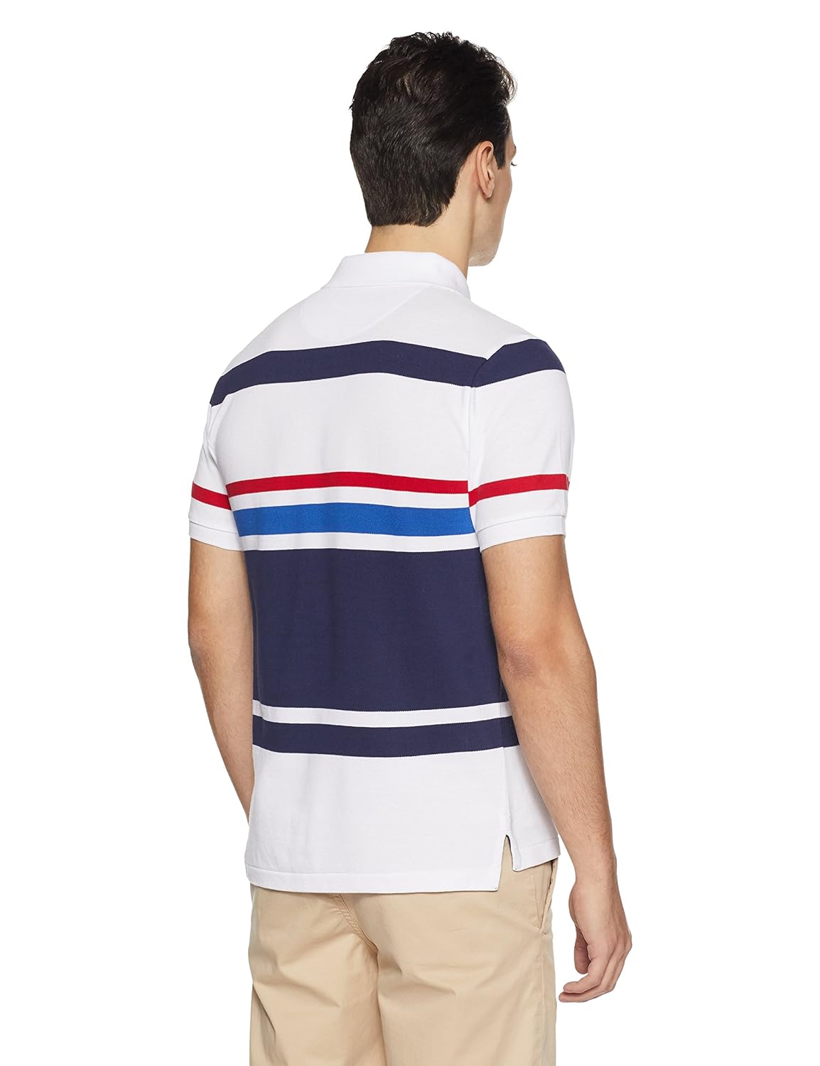us polo association men's striped regular fit polo