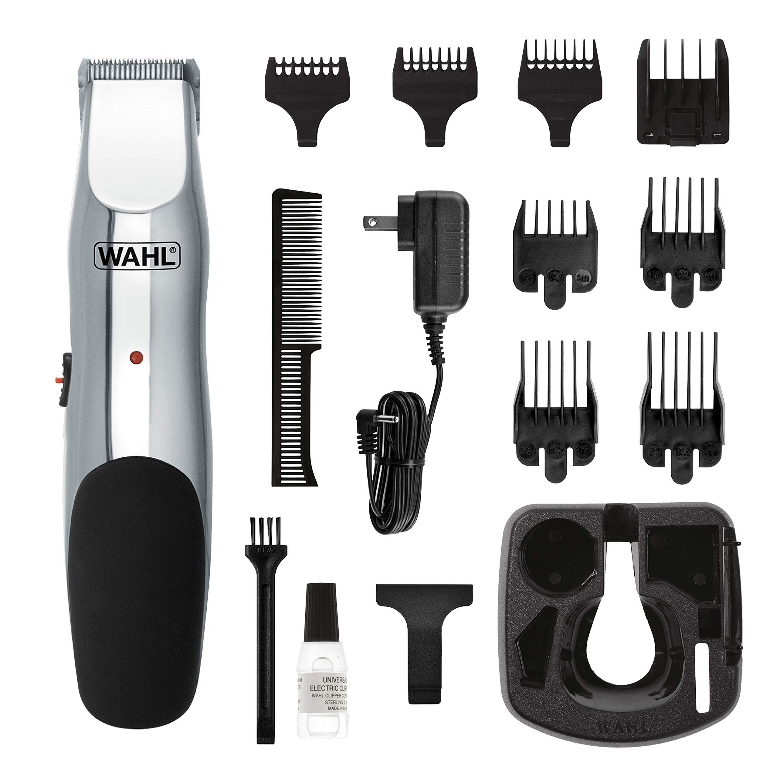 Beard Mustache Facial Hair Trimmer With 5 Length Settings