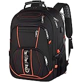 Travel Laptop Backpack,Extra Large 18.4 inch Gaming Laptop Backpacks with USB Charging Port,Big Capacity TSA Friendly RFID Anti Theft Pocket Durable College unisex Heavy Duty Computerbag