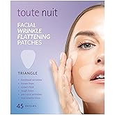 Toute Nuit Wrinkle Patches – Triangle – Face Tape for Forehead, Eyes & Lips – Hypoallergenic Anti Wrinkle Patches – 45 Count, Made in USA