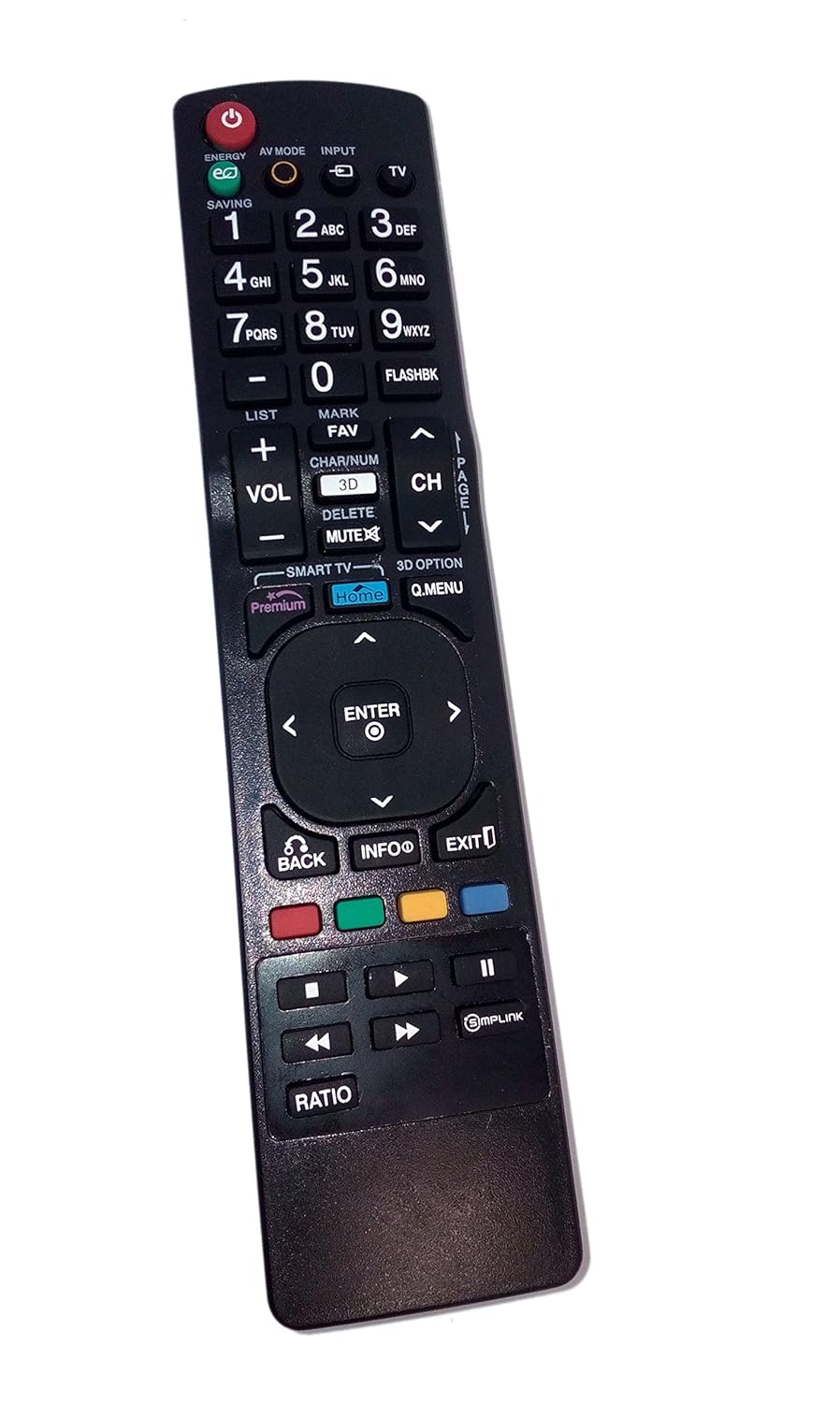 Amazon.com: Replaced Remote Control Compatible for LG AKB72915240 42LK530UC  42LV3700UD 47LK550UA 55LV3700UD LCD