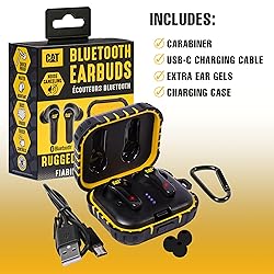 CAT Bluetooth Noise Canceling Ear Buds - Rugged