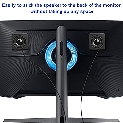 XMSJSIY Mini Computer Speaker for Desktop PC 3.5mm