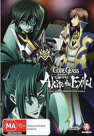 Code Geass Akito Exiled Episode 3 The Brightness Falls Subtitled Edition Edizione Australia Import Amazon Fr Dvd Blu Ray