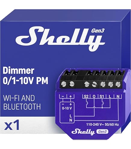 DALI to 0/1-10V dimmer DT5 AC 100-240V DIN Rail mounting 1