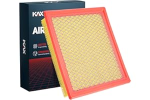KAX Engine Air Filter, CA10516 Replacement for Dodge Journey 2009-2020 L4 2.4L, Advanced Air Filter Media, Increased Acceleration