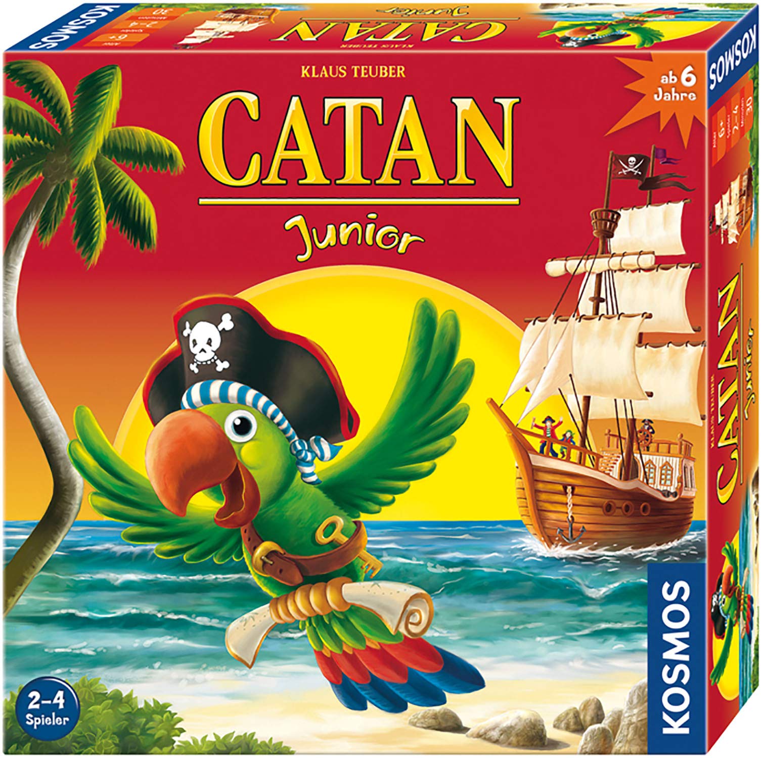 Kosmos 697495 Catan Junior Jeu De Stratégie Pour Enfants À Partir De 6 Ans Version Française Non Garantie