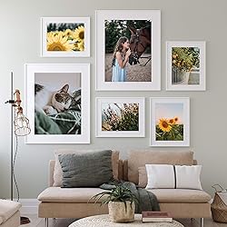 upsimples 8x12 Picture Frame Set of 5, Display