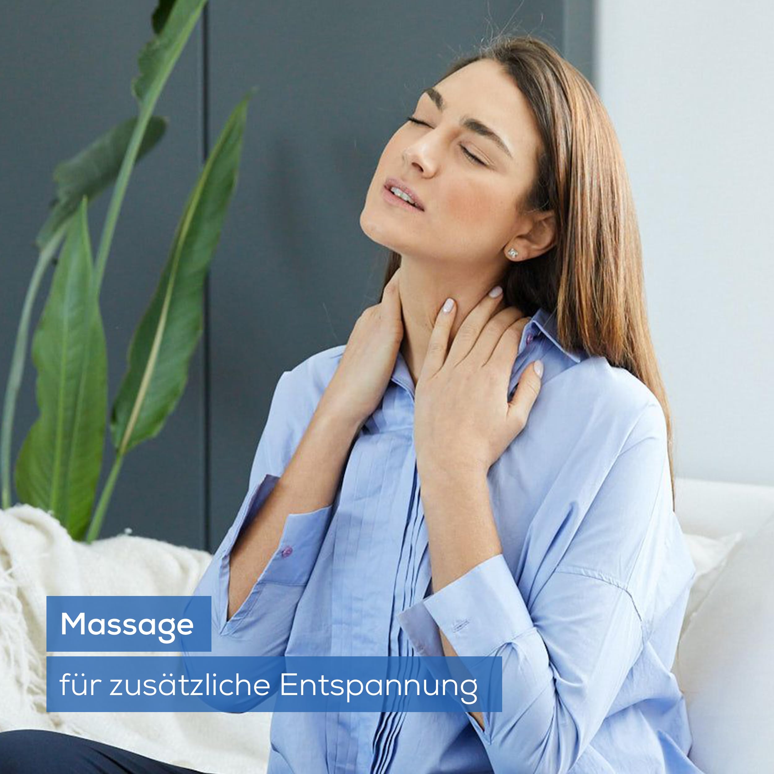 Beurer EM 59 Heat Digital TENS/EMS Device, 4-in-1 Stimulation Current Device for Pain Therapy, Muscle Stimulation, Massage and Heat Therapy, Including 4 Electrodes and Battery