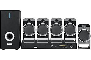 NAXA Electronics ND-859 5.1-Channel Home Theater DVD/Digital Media Player and Karaoke System