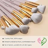 Maange Makeup Brush Set 25Pcs Premium Synthetic Travel Gift Box view 3