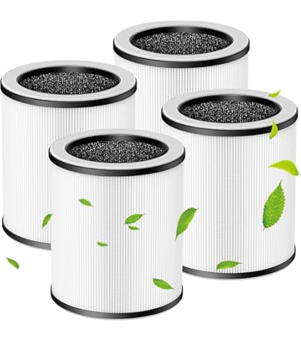 A2002 HEPA Air Purifier Replacement Filter 2-Pack | With 12 Aromatherapy Pads | Compatible With A2002 Models