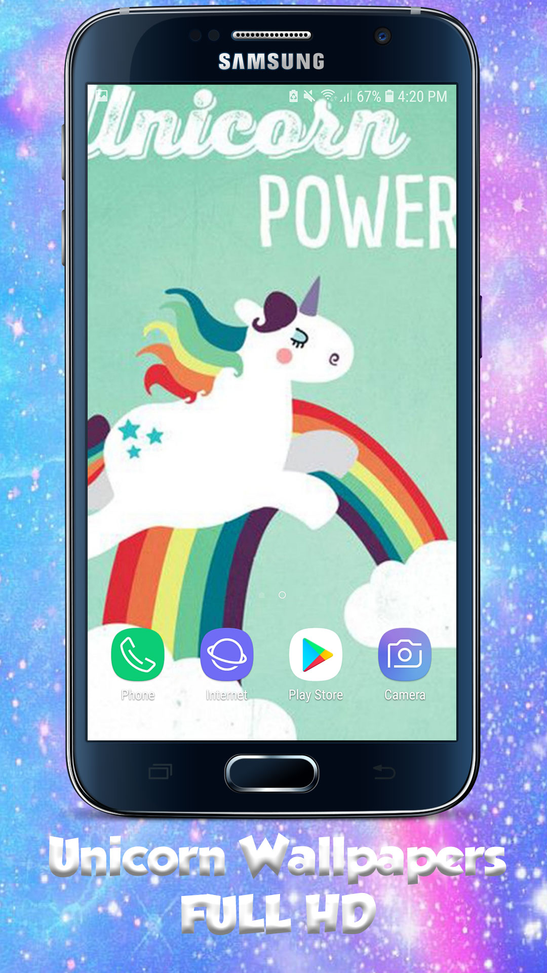 Amazing Kawaii Cute Unicorn Wallpaper - cute backgrounds - Thumbnail 5
