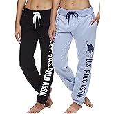 U.S. Polo Assn. Essentials Womens French Terry Jogger Sweatpants