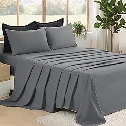 Litanika Comforter Queen Size Set Black Grey - 7