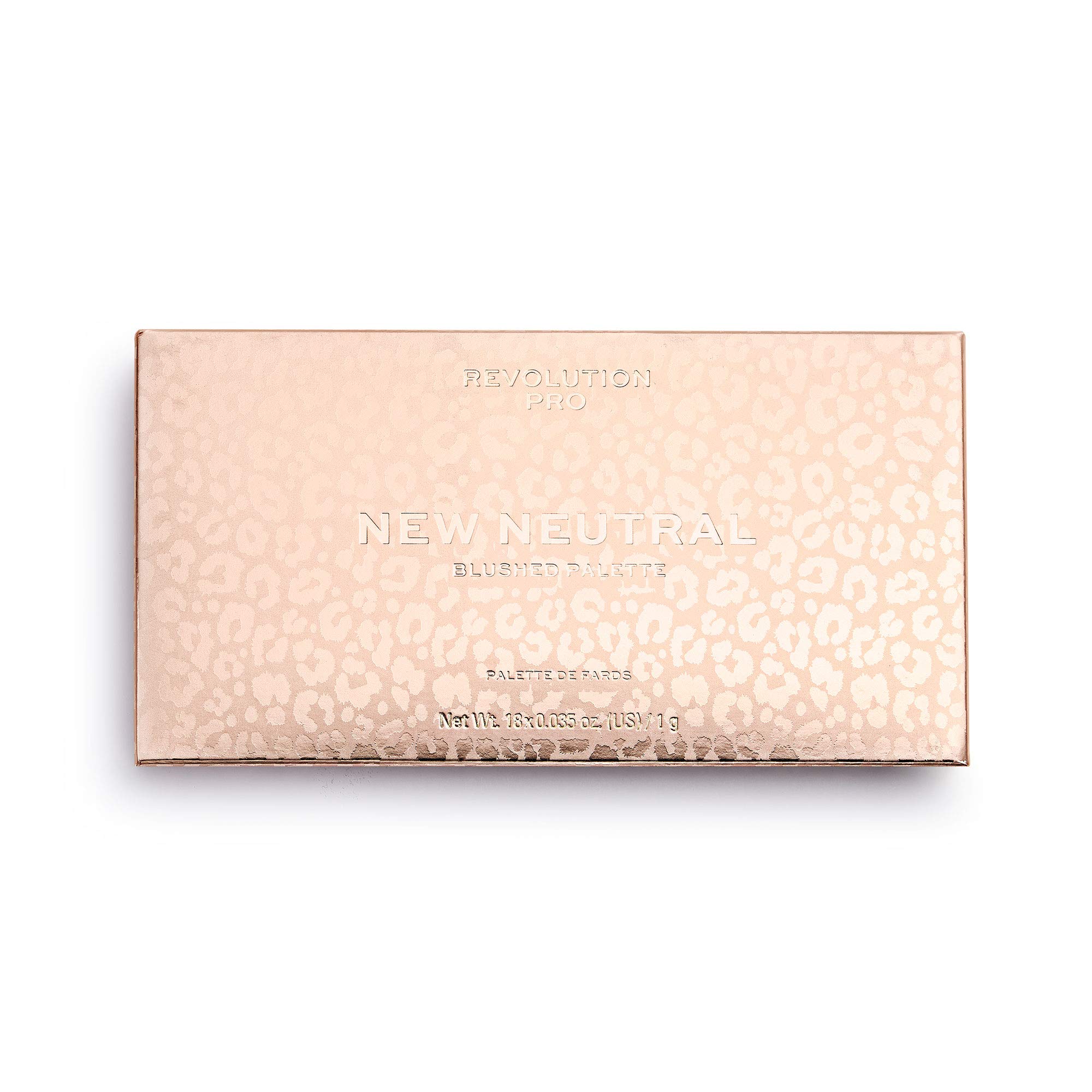 Revolution Pro, New Neutral, Blushed, Eyeshadow Palette, 18 Shades, 18g