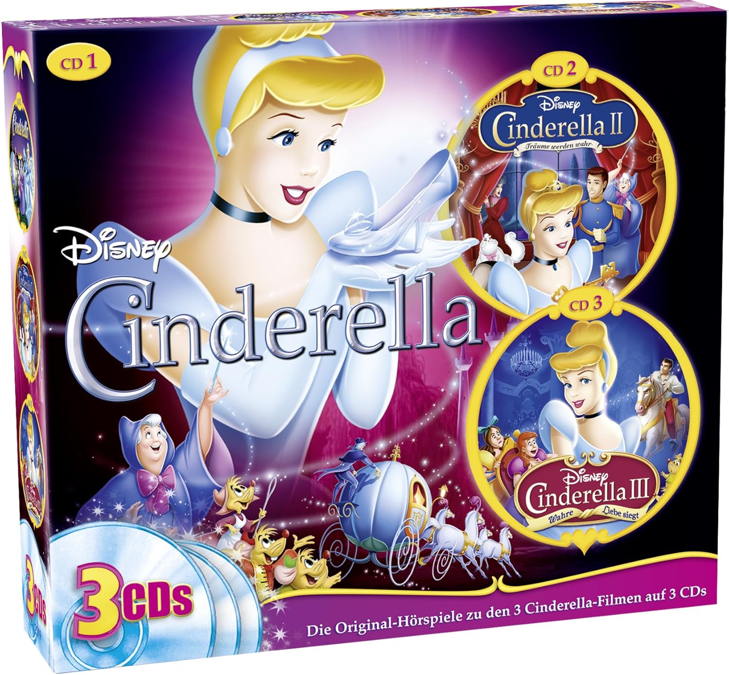 Cinderella Box Walt Disney Amazon.es CDs y vinilos}
